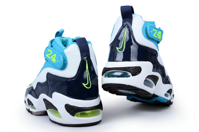 Nike Ken Griffen Max Mens chaussures en vente vert bleu (3)